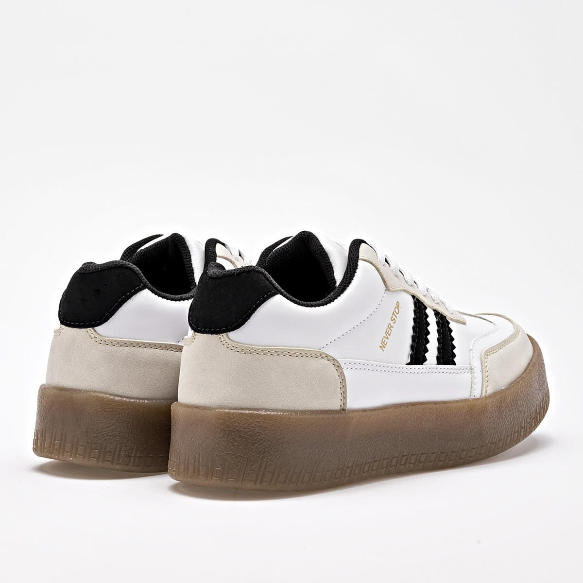Tenis daddy casual para dama, detalle de suela